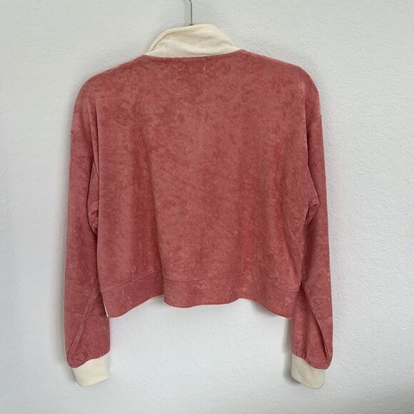 L*Space Best Life Pullover Medium Pink/Cream Medium - Picture 5 of 6